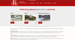 Desktop Screenshot of merkur-k.eu